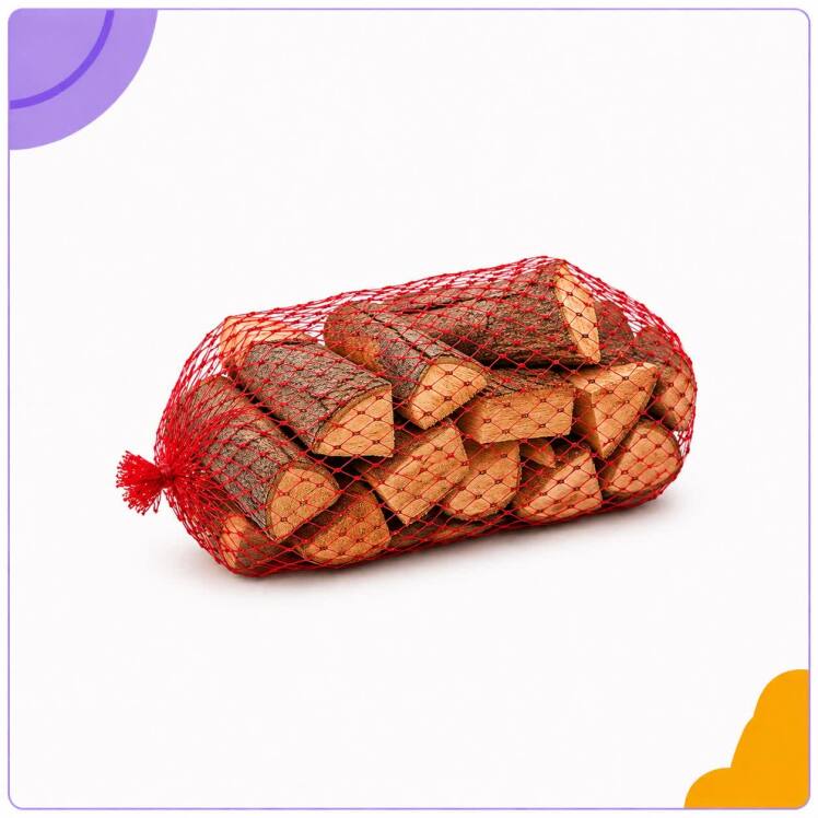 توری بسته بندی چوب و هیزم بسته 1000 عددی